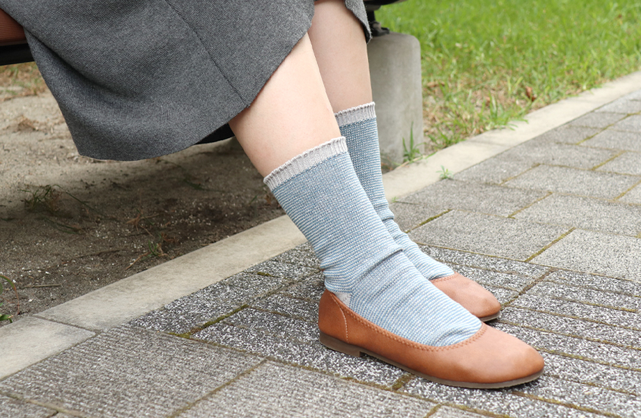 2足重ね履き靴下 シルク×エコリッチコットン | DAIGO official shop