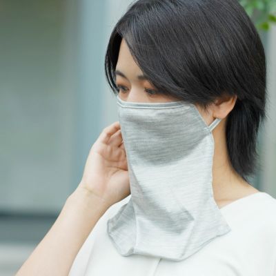 絹屋 冷感シルクのフェイスカバー | DAIGO official shop