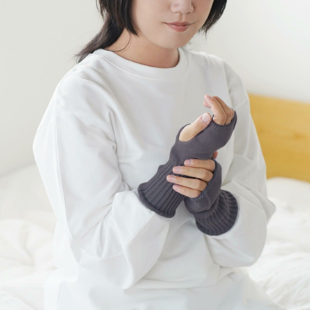 絹屋 シルクとオーガニックコットン アームウォーマー | DAIGO